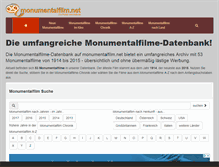 Tablet Screenshot of monumentalfilm.net